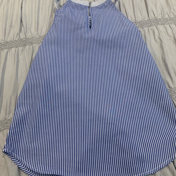 NWT Pinstripe 7th Ave Blouse - Picture 2 of 5